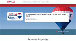 Desktop Screenshot of preferredgrouprealtors.com